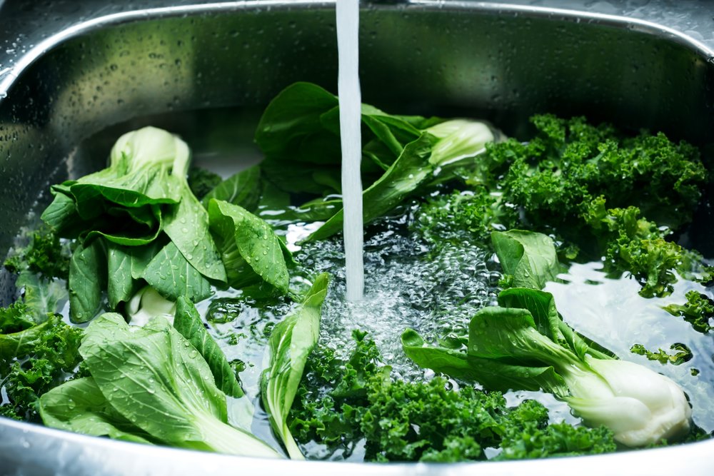 rinse cabbage rinse cabbage